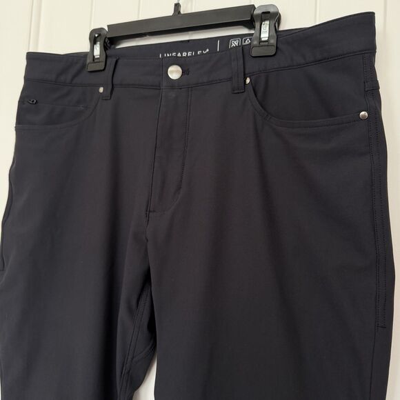 LINEARFLEX Other - LinearFlex Golf Pants Men’s 34x28 Navy Blue Performance Straight Leg Casual Golf